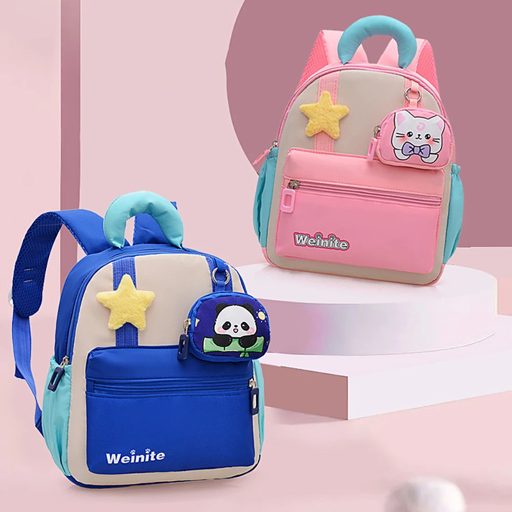 Mochila ergonómica infantil de dibujos animados para uso diario - imagen 3