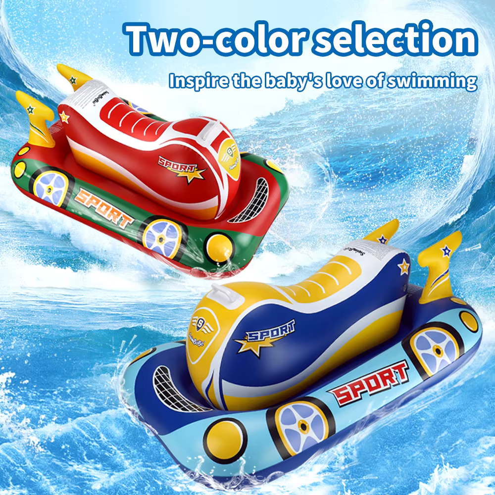 Swimbobo flotador asiento de natación inflable para bebés – Anillo - imagen 2