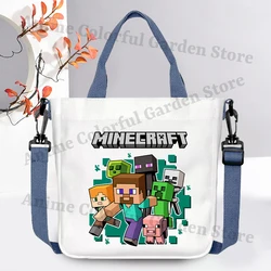 Minercrafted bandolera cruzada estampada de videojuegos para peques