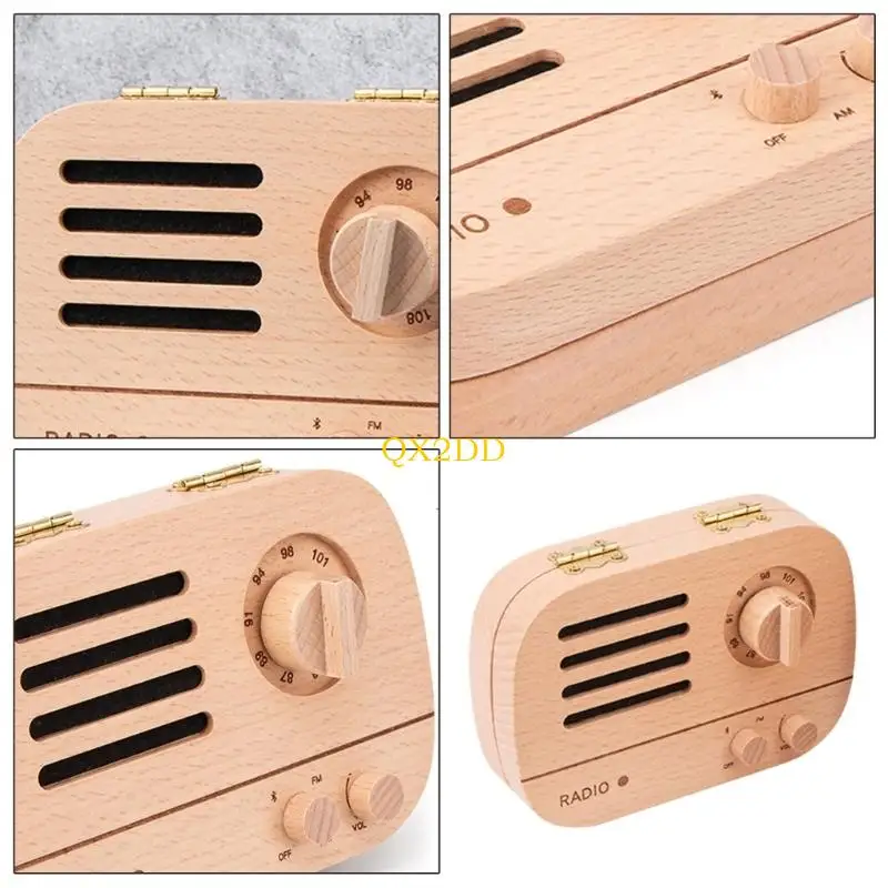 QX2D soporte para dientes de leche retro en caja organizadora