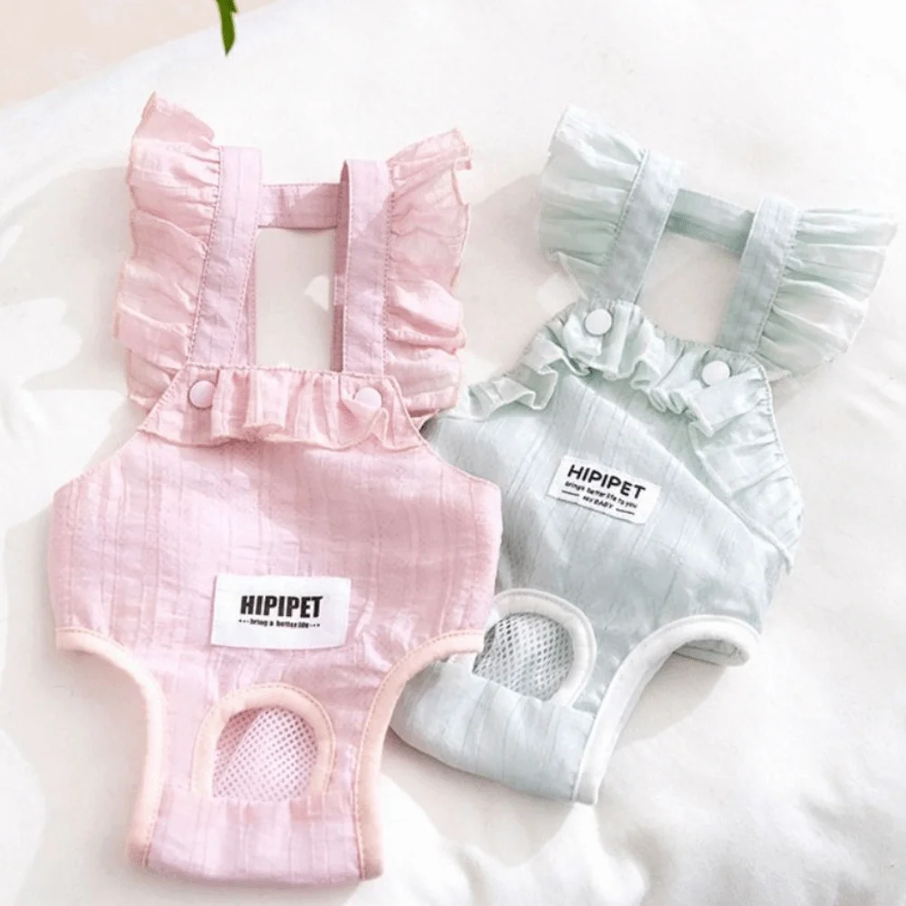 Pañales para perros con pantalón fino transpirable de verano - imagen 2