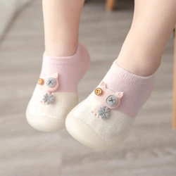 Zapatos antideslizantes para bebé – Primeros pasos de algodón 0-3 años