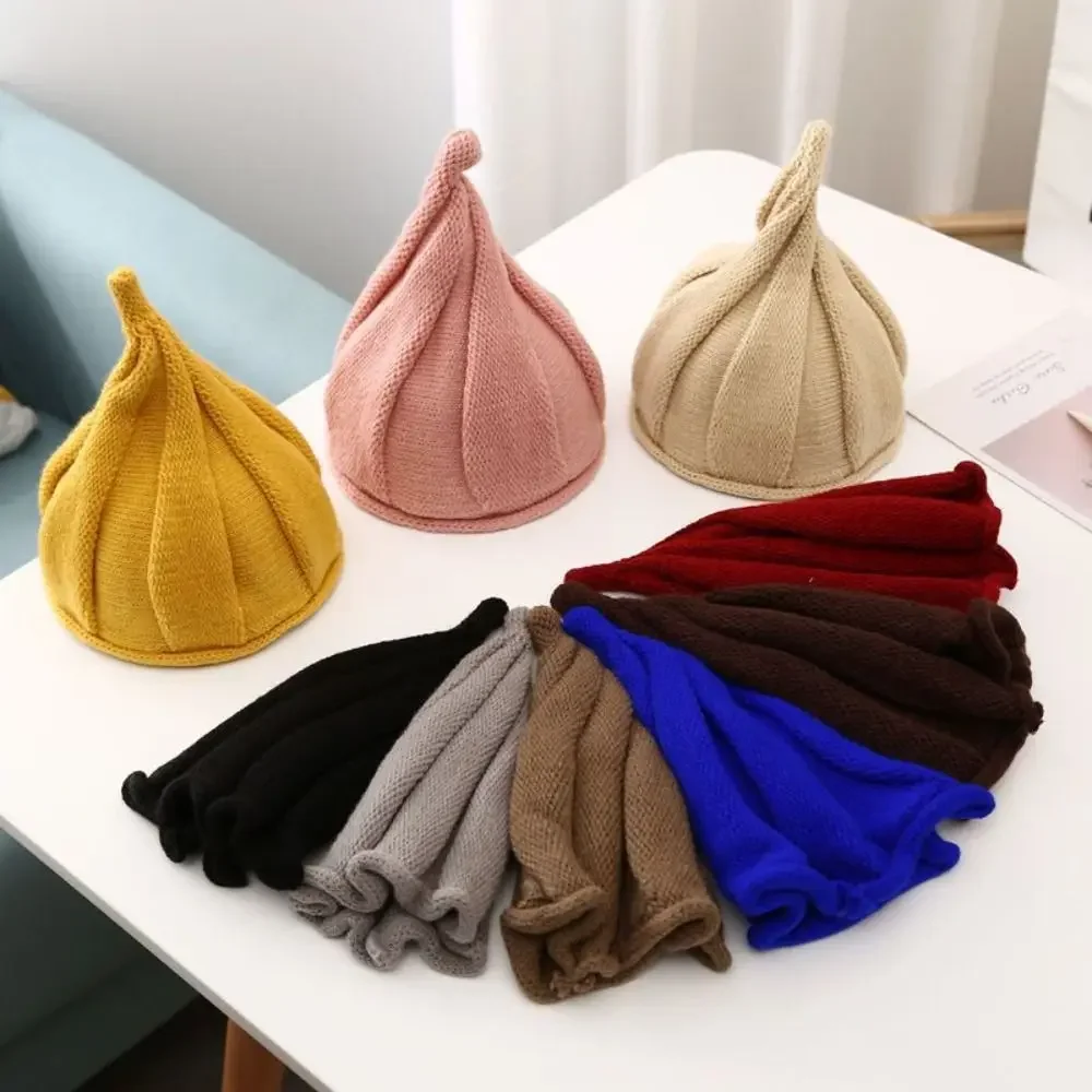 Gorro invierno bebé grueso crochet antiviento