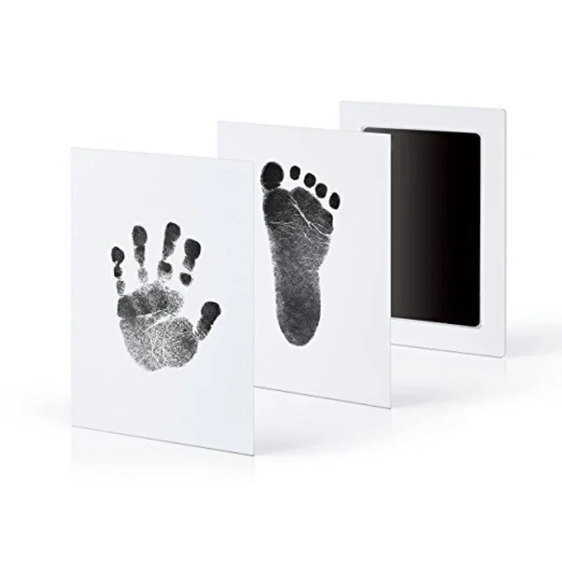 Kit de huellas de bebé - Recuerdo neonatal sin tinta para primeras fotos