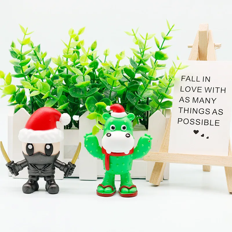 Figuras de acción de Navidad en PVC estilo italiano Tun Tung - imagen 4