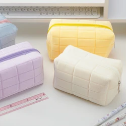 Neceser infantil de felpa para niñas – Bolsa maquillaje con cremallera