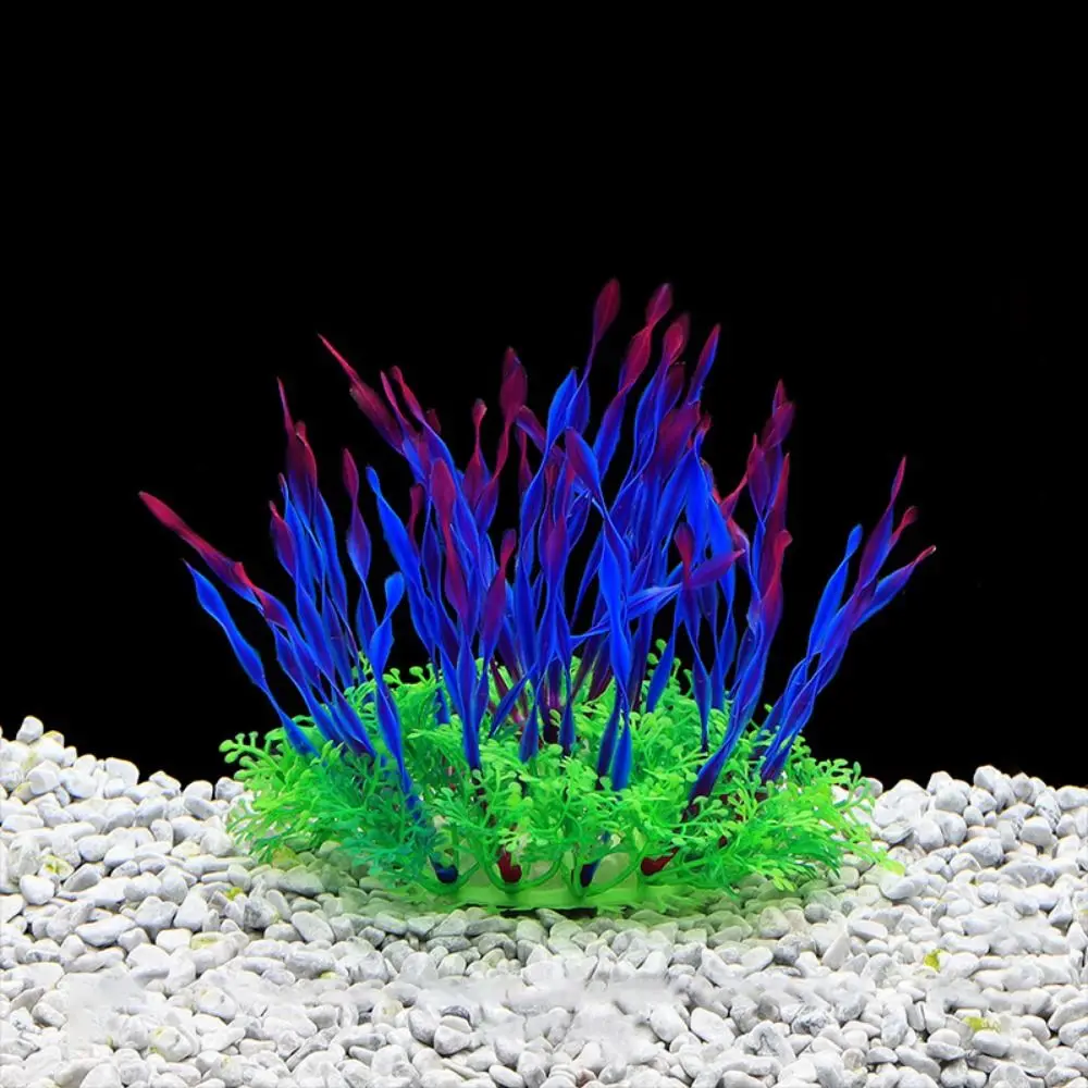 Planta artificial para acuario de pecera, hierba decorativa - imagen 3