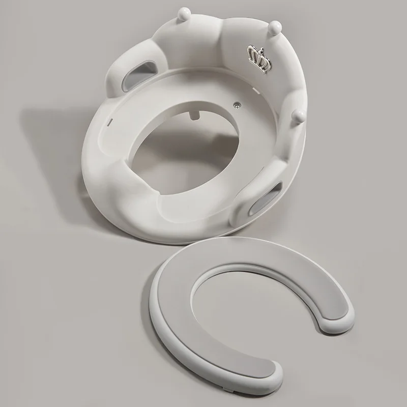 Reductor de inodoro infantil con cojín suave para bebé - imagen 3