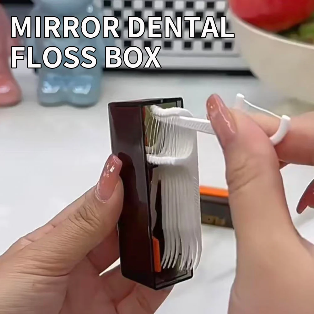 Portahilo dental infantil con espejo – Higiene bucal para niños - imagen 4
