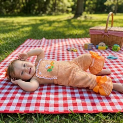 Mono de Pascua sin mangas para niña con estampado de conejito