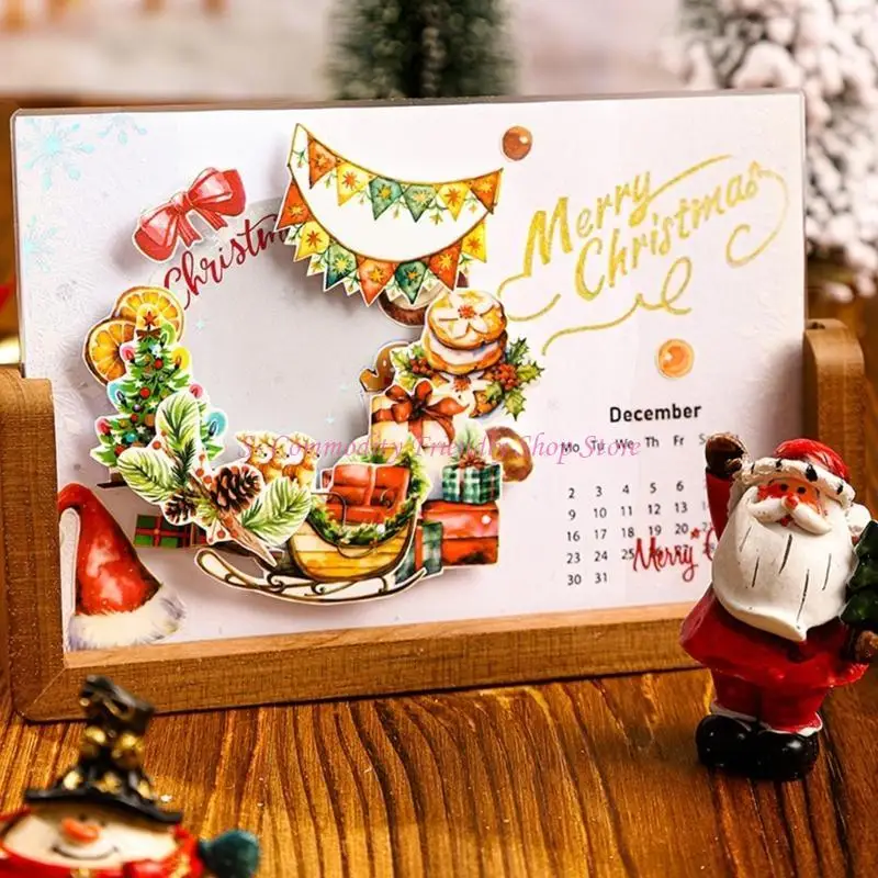 Pegatinas navideñas para scrapbooking