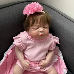 Muñecas reborn realistas para recién nacidos con manta de sueño