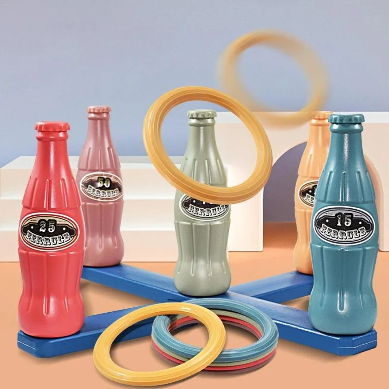 Juego de lanzamiento de anillos para niños con aro apilable - imagen 2
