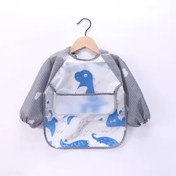 Babero impermeable para bebé con divertido estampado