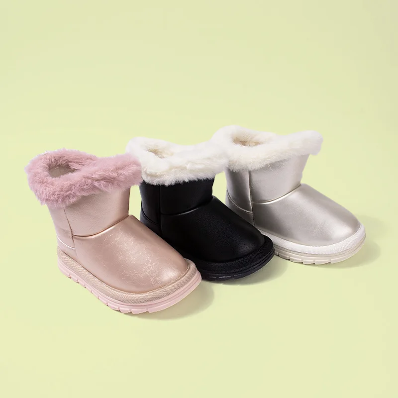 Botas de invierno para niños de suela antideslizante térmicas - imagen 4