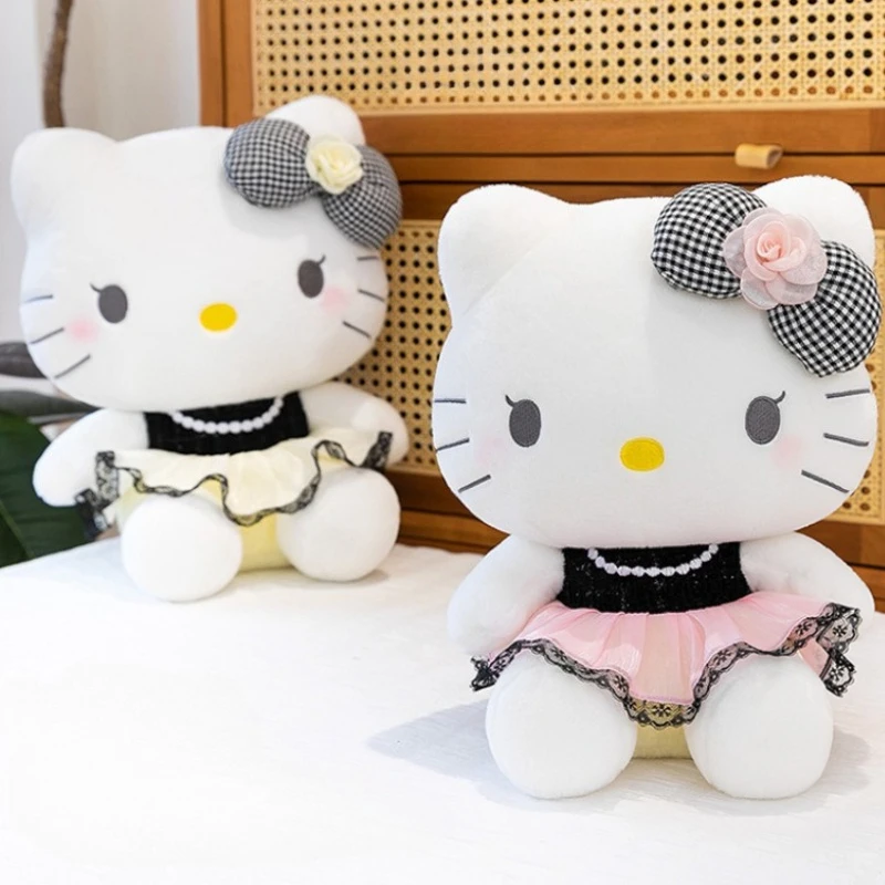Peluche Hello Kitty Sanrio suave y cómodo, regalo para niños