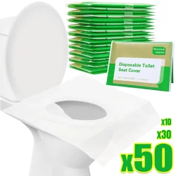 Papel desechable impermeable para asiento de inodoro portátil