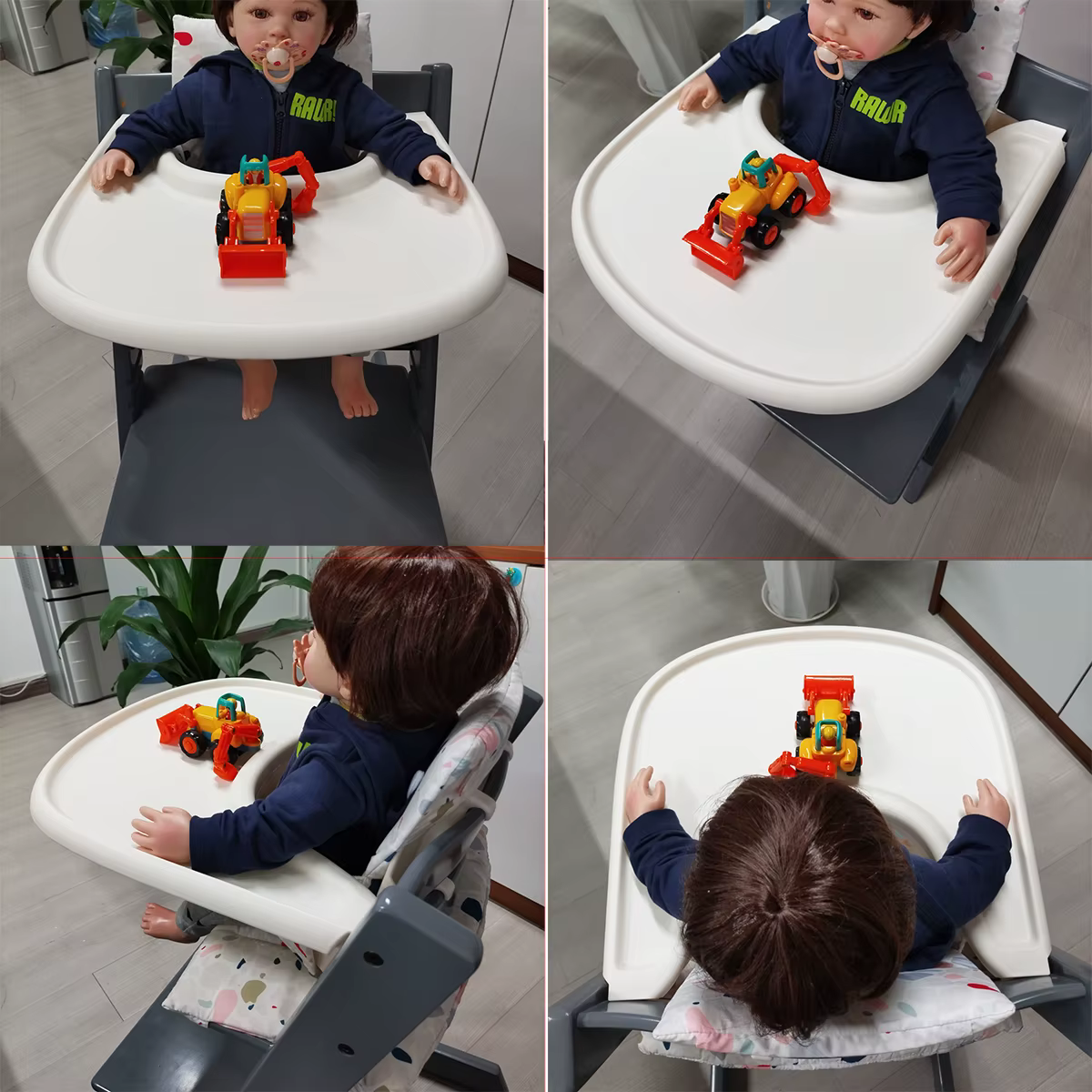 Bandeja para trona Stokke Tripp Trapp con ventosa - imagen 5