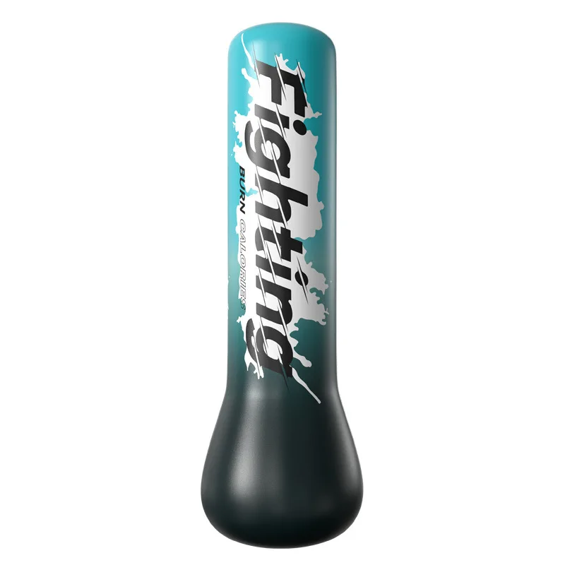 Columna de boxeo inflable infantil con base de PVC para casa - imagen 2