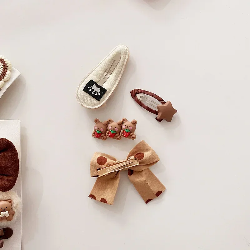 Pinzas para pelo con lazos de encaje - Accesorios bebé y niños - imagen 3