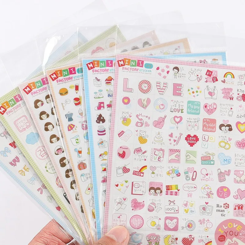 Pegatinas 3D mini de dibujos animados lindas para decoración infantil - imagen 4