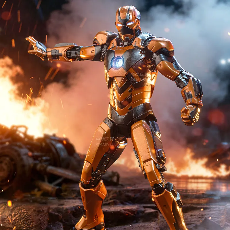 ZD Toys Figura de acción Iron Man coleccionable para niños - imagen 4