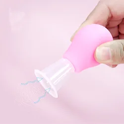 Corrector de silicona para pezón plano e invertido con ventosa