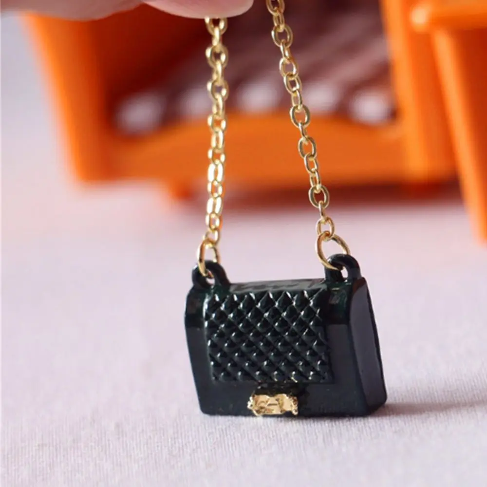 Bolso mini de muñecas con asa de cadena para casita - imagen 2