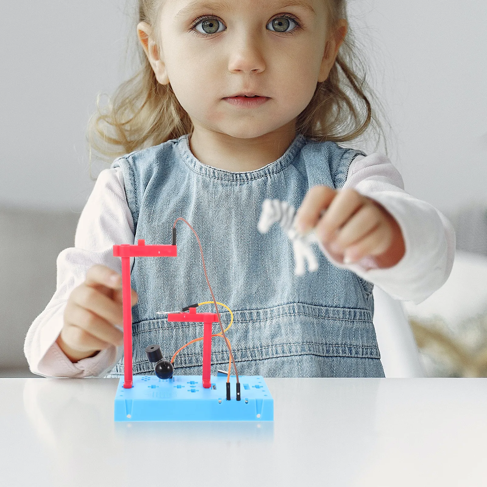 Kit educativo de experimentos: alarma manual de terremoto