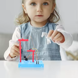 Kit educativo de experimentos: alarma manual de terremoto