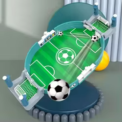 Futbolito de mesa interactivo para fiestas familiares en casa