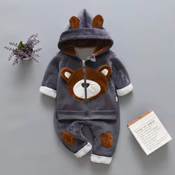 Conjunto de invierno para niña con chaqueta acolchada y pantalón