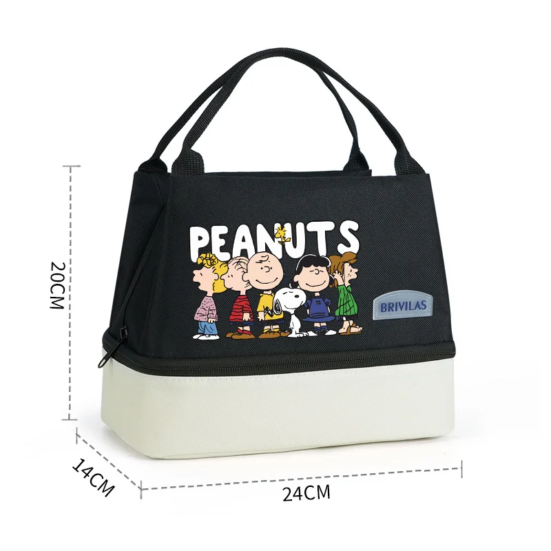 Bolsa térmica de almuerzo Snoopy para pícnic exterior - imagen 2