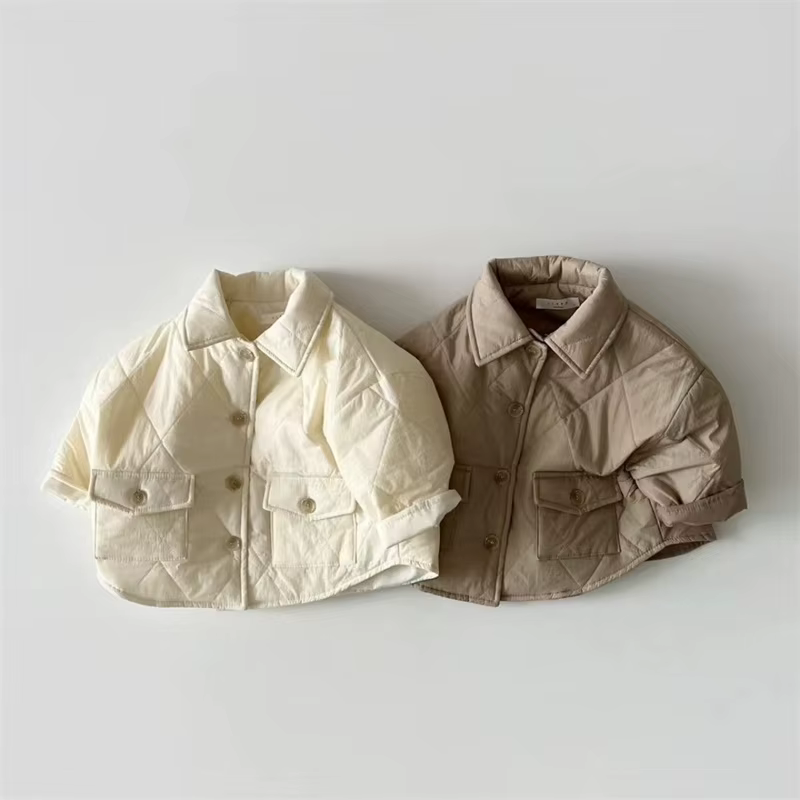 Chaqueta de algodón ligero para niños – Estilo suelto primavera otoño - imagen 2