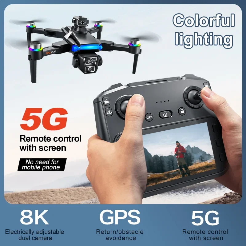 RG706MAX drón FPV con GPS 4K y evitación de obstáculos