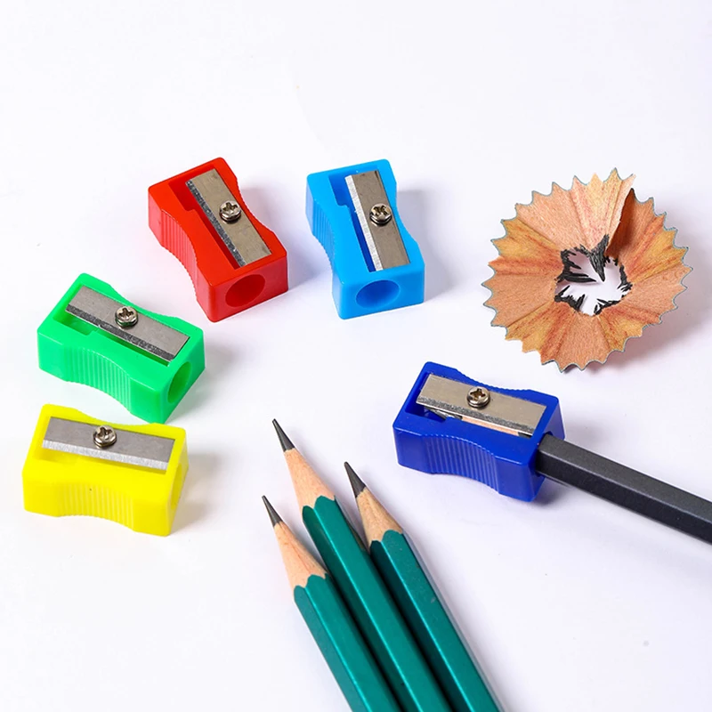 ZYF sacapuntas mini de plástico con color surtido - imagen 4