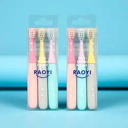 Cepillo de dientes infantil de piel suave para niños 2-5 años