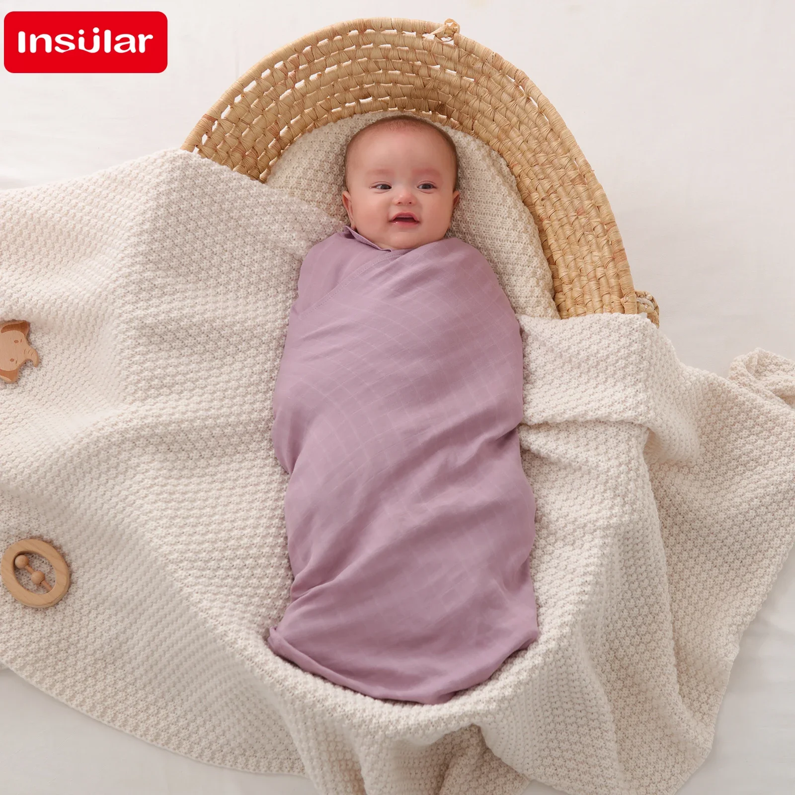 Muselina de bambú para bebé – Manta suave y transpirable - imagen 2