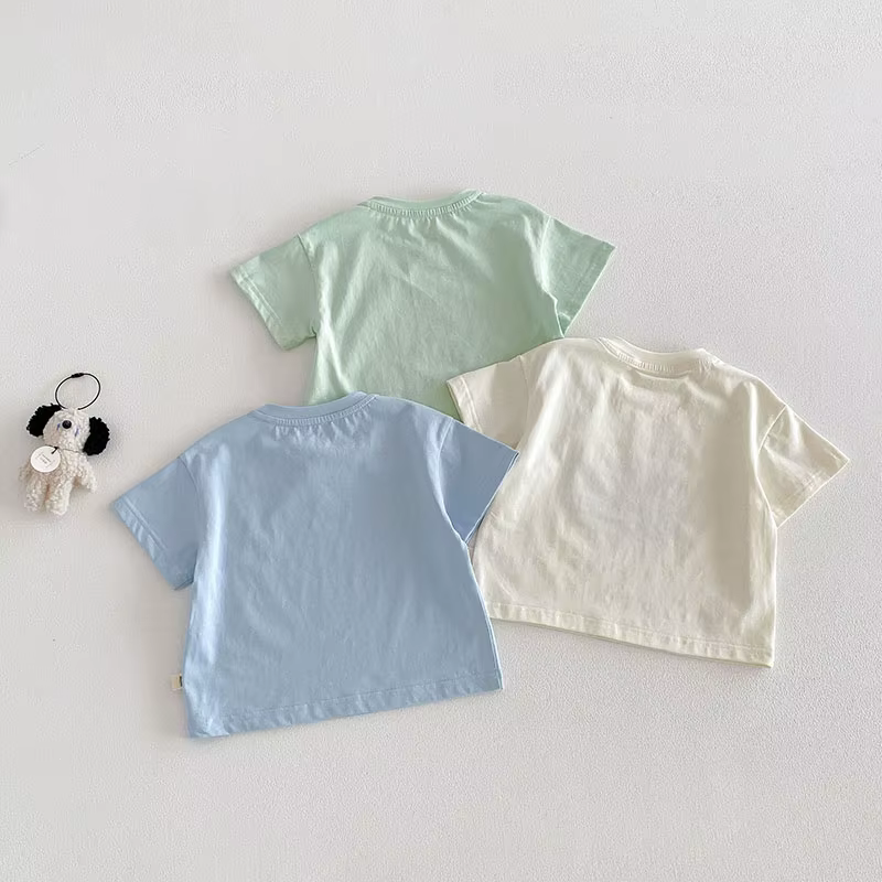 MILANCEL Camiseta de verano manga corta con gato para niños - imagen 5