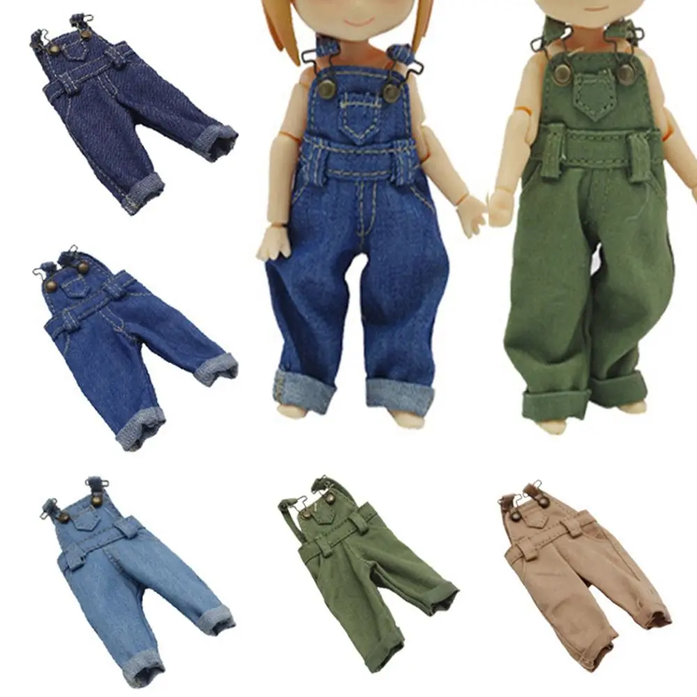 OB11 Ropa de muñeca con monos y vaqueros – Regalo cumpleaños - imagen 5