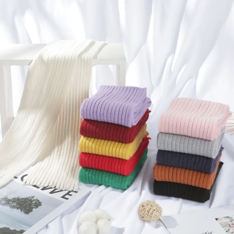 Bufanda de invierno de punto cálida para niños – Unisex suave - imagen 2