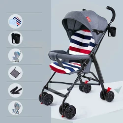 Carrito de paraguas ligero y plegable para bebé 0-36 meses
