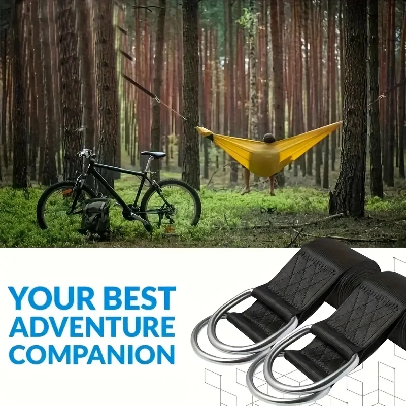 Correas para hamaca de camping resistentes con protector árbol - imagen 2
