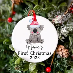 Adorno de Navidad para bebé personalizado – Recuerdo especial