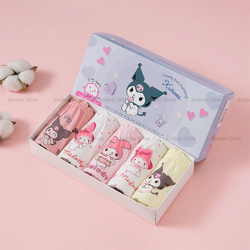 Detalle del estampado de Kuromi Melody