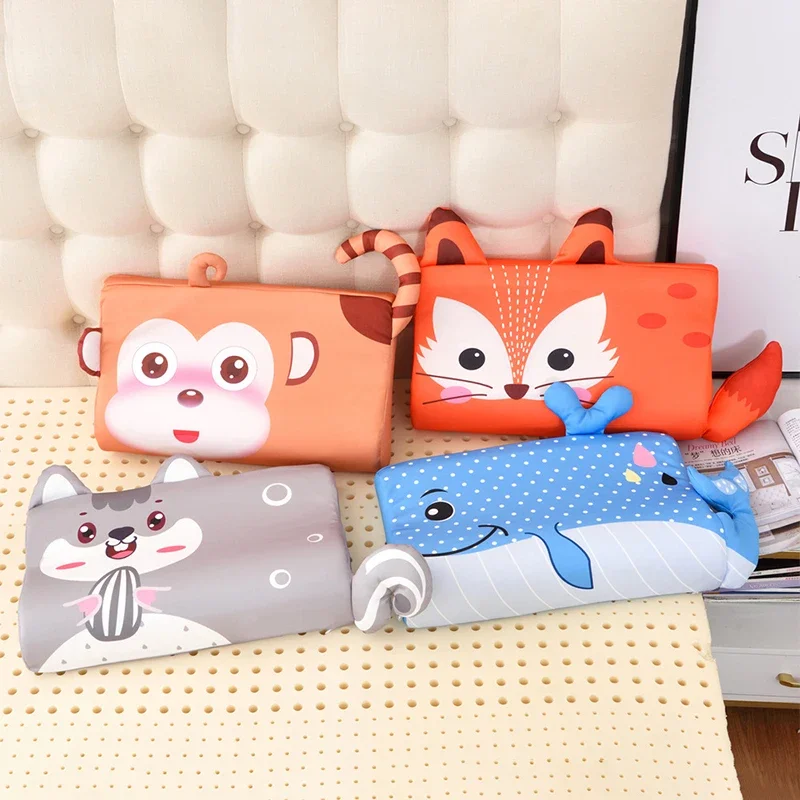 Almohada infantil viscoelástica suave con dibujos y lavable para niños - imagen 5