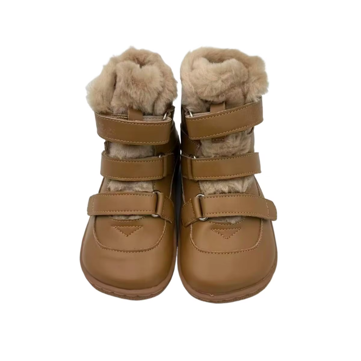 TipsieToes Zapatos descalzos de cuero para bebé – Botas de nieve - imagen 3