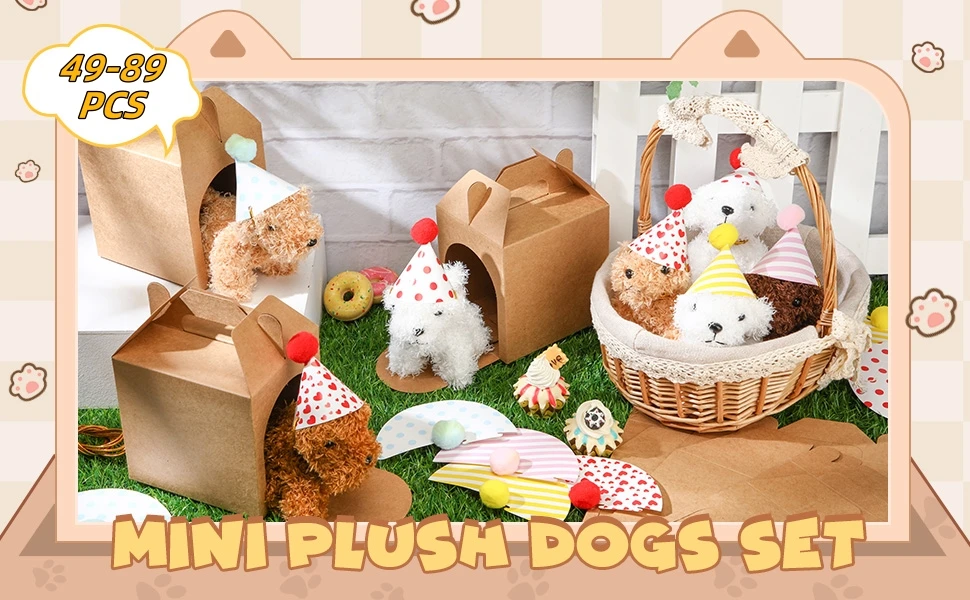Rincón de celebración y decoración para adopción de mascotas