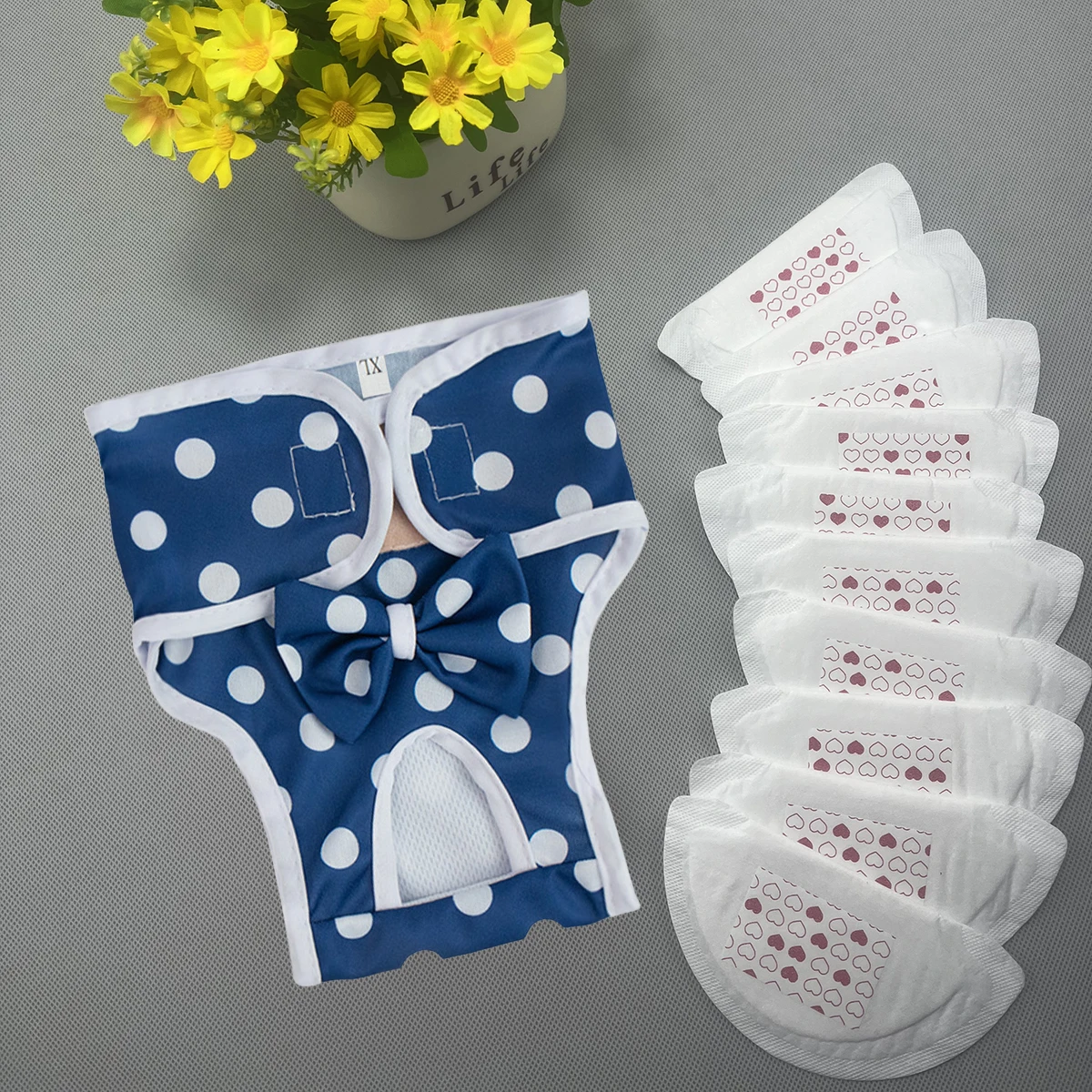 Pañales reutilizables para perras en celo con ajuste cómodo - imagen 3