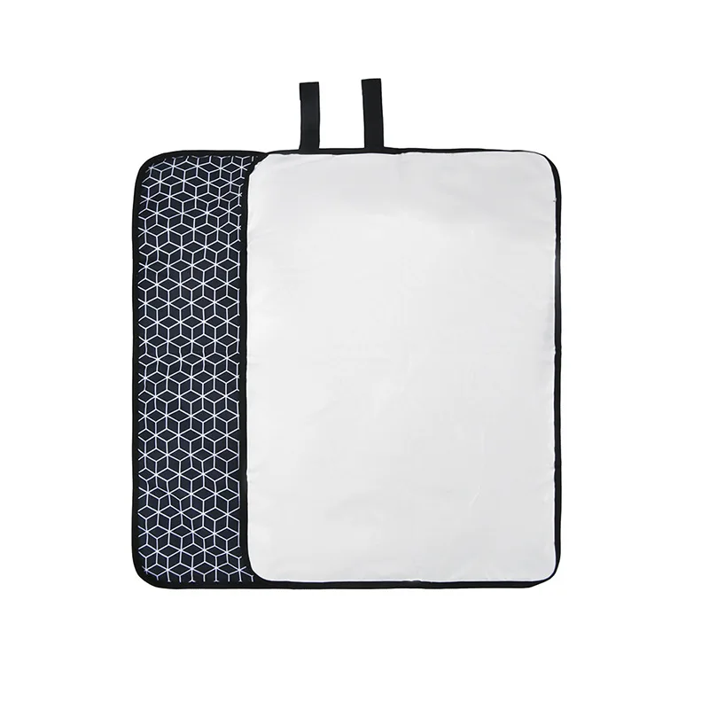 Alfombrilla para cambiar pañales plegable portátil para bebé de viaje - imagen 2